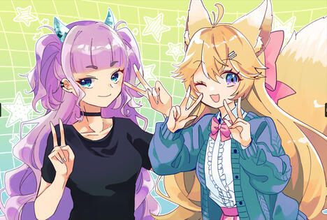 Draw by @atori_ragi gifted by @TheHapiFox